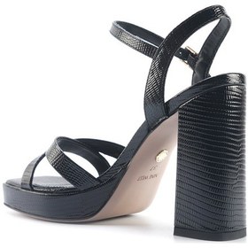 Resim Nine West Kellı 5fx Siyah Kadın Topuklu Sandalet 000000000101928876 Siyah 
