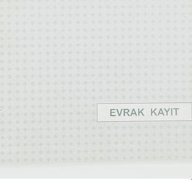 Resim Dilman Evrak Kayıt Defteri Karton Kapak 