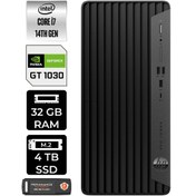 Resim HP Pro Tower 400 G9 i7 14700 32GB 4TB SSD GT1030/4GB W11P Masaüstü Bilgisayar & PER4 USB Bellek 