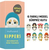 Resim Mofusand Hippers Sevimli Kedi Figür – Dikiz Aynası Süsü ve Telefon Aksesuarı 
