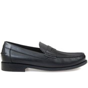 Resim Geox Erkek Siyah New Damon Deri Loafer Derimod