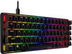 Resim HyperX Alloy Origins 65 Aqua PBT US Klavye Oyuncu Klavyesi 