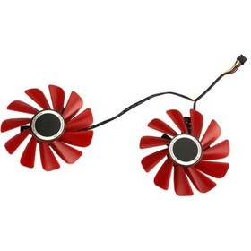 Resim Grafik Kartı 85mm Fdc10u12s9c Rx570 G Rx 570 Rs Rs Rx470 Rx480 Grafik Kartı Soğutucu 