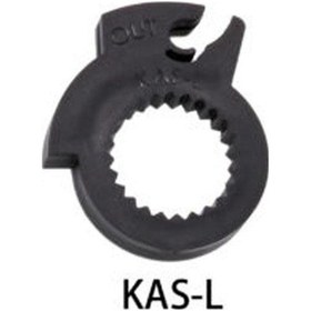 Resim Accel Lock-on Elcik Gaz Teli Tutacağı Kas-l Siyah 