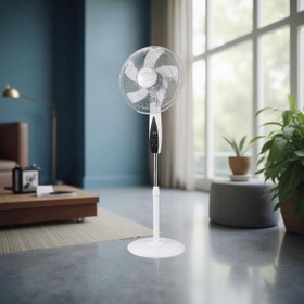 Resim DLC GROUP Dlc FS-K45BR 65 Watt Zaman Ayarlı Kumandalı Ayaklı Vantilatör Beyaz 