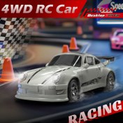 Resim KF20 1:64 Ölçekli Masaüstü Drift Araba, Tam Orantılı Kontrollere Sahip 4WD RC Oyuncak Araba, Şarj Edilebilir Lityum Pil, Beyaz/Mavi, USB Şarjı, Gençler İçin Gerçekçi Tasarım, Masaüstü Yarış Oyuncakları | Yarış Temalı Dekor | Katkıda Bulunan Deneyim 