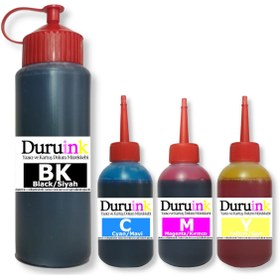Resim Duruink Canon Mx300 Mx310 (Pg 37 Cl 38) Uyumlu Kartuş Dolum Seti 500Ml Siyah+3X100Ml Renkli Mürekkep 