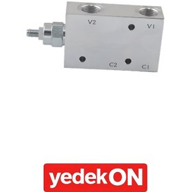 Resim Hidrolik Yük Tutma Valfleri - Tekli - (Açık Merkez) - Pilot Oranı (8:1) - 