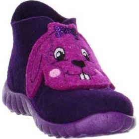 Resim Superfit Kız Çocuk Panduf Mor 