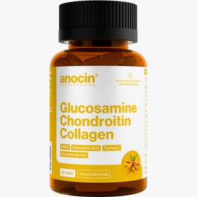 Resim Glukozamin, MSM, Kondroitin Sülfat, Kolajen, Zerdeçal Özü, Akgünlük Ekstraktlı Tablet 1500 Mg 