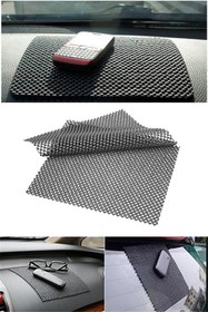 Resim Binbirreyon Araç Torpido Kaydırmaz Ped Siyah 2 Adetli Set 25x30cm KF028 