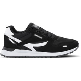 Resim Slazenger OPTIMAX I Erkek Günlük Ayakkabı Siyah / Beyaz 