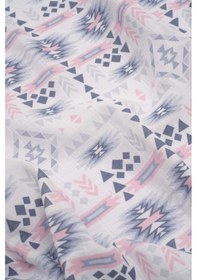 Resim Pamuk Müslin Örtü Battaniye 120X120 Cm Apawi Lacivert - Lacivert 