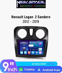 Resim Dacia Dokker 2gb Ram 32gb Rom Android Carplay Navigasyon Multimedya 