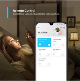 Resim TP-Link Tapo P100 Mini Wi-Fi 4'lü Akıllı Priz Teşhir 