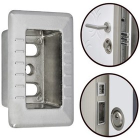 Resim Çelik Kapı Alt Kilit Dili Karşılığı Küçük Damak Metal Iç Karşılık Kilidi Damağı Karşısı 