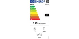 Resim Regal Nf 33020 310 Lt E Enerji Sınıfı No Frost Buzdolabı 