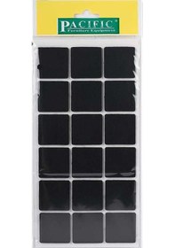 Resim Pacific 6035 BL Yapışkanlı Keçe 35 mm X 35 mm Siyah 