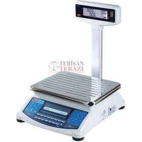 Resim Ata Boyunlu Lcd 120 KG x 20 - 50 Gr Fiyat Hesaplamalı Terazi N1125 