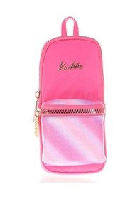 Resim Kaukko Kalem Çantası Magic Gloss Junior Bag Pembe Üç Bölmeli Kalem Çantası 