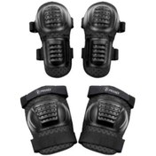 Resim Motosiklet Dizlik Dirseklik Set Bantla Sıkma Ve Hava Alma Özellikli Motor Dizlik Dirseklik Takımı 