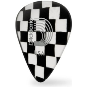 Resim 1ccb4 Gitar Penası 3 Adet 0,70 Mm. Dama Checkerboard 
