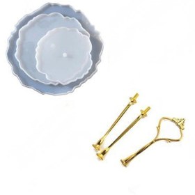 Resim Genel Markalar Yuvarlak Kek Stand (SADECE KALIP) - Reçine Epoksi Ve Beton Silikon Kalıp -kod:209 