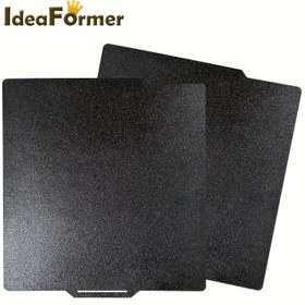 Resim PEI Yatak Yükseltme Çift Taraflı Siyah Dokulu PEI Yay Çeliği 257x257mm Bambu Lab X1 Carbon/X1/P1P/P1S/A1 İnşa Tablası Yüksek Sıcaklık Direnci 300°C 