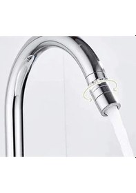 Resim Purestream Delta Mutfak Evye Lavabo Bataryası 360 Derece Döner Başlıklı Sıcak Soğuk Girişli Krom 