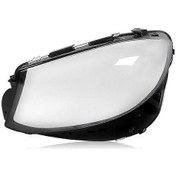 Resim Mercedes W213 E-serisi Sol Far Cam Kapağı 2016-2019 - Yüksek Uyumluluk Şeffaf. 