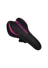 Resim Zozo Kelepçeli Bisiklet Selesi Wl-5780 Yumuşak Ve Konforlu Siyah Pembe Renk Bisiklet Koltuğu Siyah-Pembe 