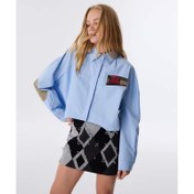 Resim Twist Kadın Crop Gömlek (TW6250025072) 