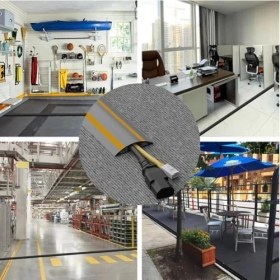 Resim Renklimestore Esnek Kablo Kanalı Şeritli GRI/GT-KK09 