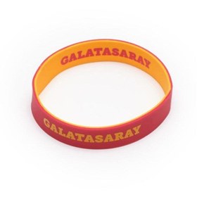 Resim Galatasaray Lisanslı Çift Taraflı Bileklik Hediye Siyah Aslan Ahşap Kutulu 
