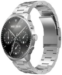 Resim Ttec Tempus Pro S 45mm AMOLED Ekranlı Yuvarlak Metal Kasa 2SW08 (Gri) 