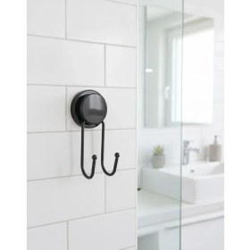 Resim Okyanus Home Magic Fix Sihirli Yapışkan Siyah Ikili Askı 