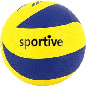 Resim Sportive Blue Star 9 No: Sarı-Mavi Yapıştırma Voleybol Topu 