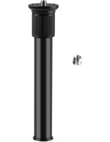 Resim Moveevo Alüminyum Alloy Genişletme Çubuğu 19-31cm, 1/4" Ve 3/8" Bağlantı, 1 Adet Adaptör İle Uzatılabilir Orta Eksen 