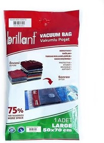 Resim Brillant Vakumlu Hurç Torba Naylon Poşet 50x70 