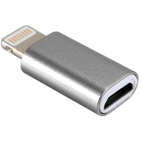 Resim iOS Uyumlu 8 Pin Lightning Erkek to Micro USB Dişi Çevirici Adaptör 
