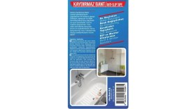 Resim Nettekaçmaz Banyo Küvet Kaydırmazlık Bandı 19 mm x 20 cm 10'lu 