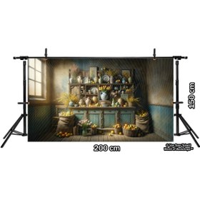 Resim Venspor Renkli Çiçek Bahçesi Temalı Arkaplan, Profesyonel Fotoğrafçılık için 200x150cm Duvar Örtüsü Fon 