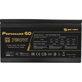 Resim High Power HP1-S2750GD-F14C 750 W 80+Gold Atx Güç Kaynağı 