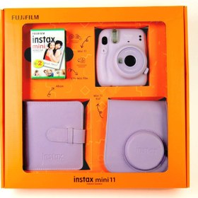 Resim Fujifilm Instax Mini 11 Kare Albümlü 20'li Filmli Lila Box-fotsi00132-box-20-mk 