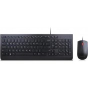 Resim LENOVO 4X30L79920 USB STANDART SİYAH Q KLAVYE+MOUS 