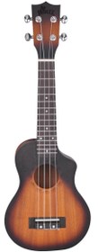Resim Cremonia AU07LC-21 Soprano Ukulele | 21 İnç Grafik Desenli 