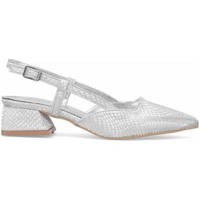 Resim Elit Mst501y Kadın Klasik Topuklu Ayakkabı Gümüş Gümüş 