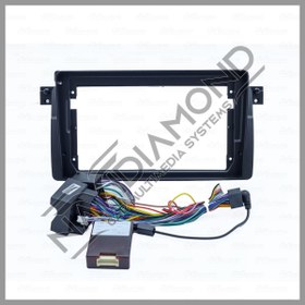 Resim ÖZER ELEKTRONİK BMW E46 ANDROİD TEYP ÇERÇEVE (9 INCH) - SOKET - CANBUS 