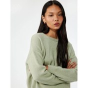 Resim Koton Arkası Fiyonk Detaylı Kadın Triko Kazak 6WAL90012HT (6WAL90012HT) 