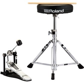 Resim Roland DAP-3X Aksesuar Paketi (Tabure Kick Pedalı Baget) 